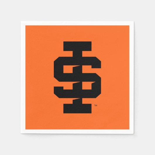 Idaho State University Bold Bengaals Logo Servet (Voorkant)