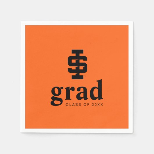 Idaho State University Bold Bengaals Logo Servet (Voorkant)