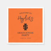 Idaho State University Bold Bengaals Logo Servet (Voorkant)