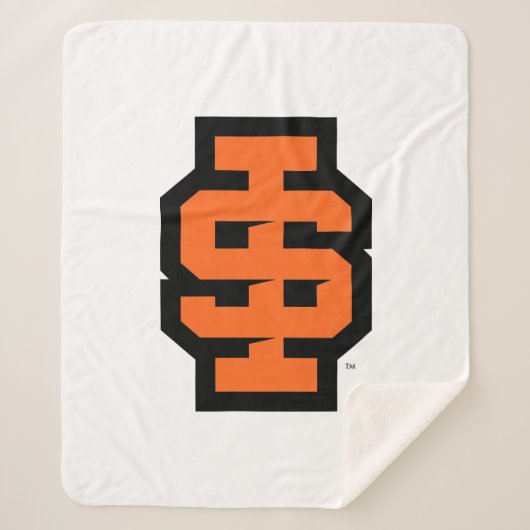 Idaho State University Bold Bengaals Logo Sherpa Deken (Voorkant)