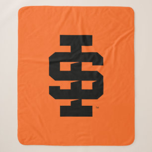 Idaho State University Bold Bengaals Logo Sherpa Deken