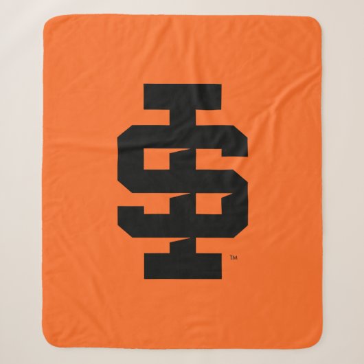 Idaho State University Bold Bengaals Logo Sherpa Deken (Voorkant)