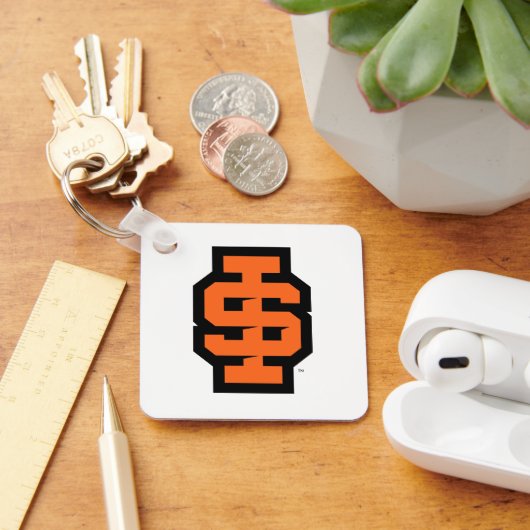 Idaho State University Bold Bengaals Logo Sleutelhanger (Bureau)