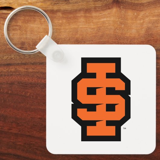 Idaho State University Bold Bengaals Logo Sleutelhanger (Voorkant)