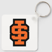 Idaho State University Bold Bengaals Logo Sleutelhanger (Achterkant)