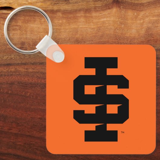 Idaho State University Bold Bengaals Logo Sleutelhanger (Voorkant)
