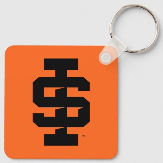 Idaho State University Bold Bengaals Logo Sleutelhanger (Achterkant)