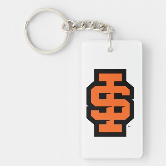 Idaho State University Bold Bengaals Logo Sleutelhanger (Voorkant)