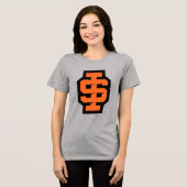 Idaho State University Bold Bengaals Logo Tri-Blend Shirt (Voorkant volledig)