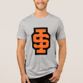 Idaho State University Bold Bengaals Logo Tri-Blend Shirt (Voorkant)