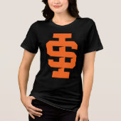 Idaho State University Bold Bengaals Logo Tri-Blend Shirt (Voorkant)