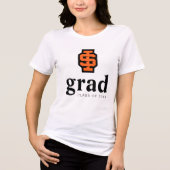Idaho State University Bold Bengaals Logo Tri-Blend Shirt (Voorkant)