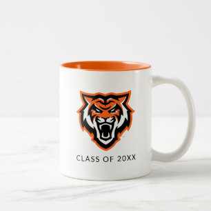 Idaho State University Bold Bengaals Logo Tweekleurige Koffiemok