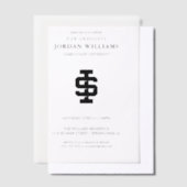 Idaho State University Bold Bengaals Logo Vellum Uitnodigingen (Offset)
