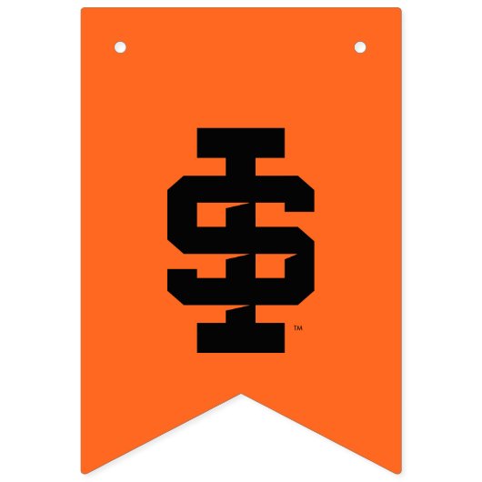 Idaho State University Bold Bengaals Logo Vlaggetjes (Eerste vlag)
