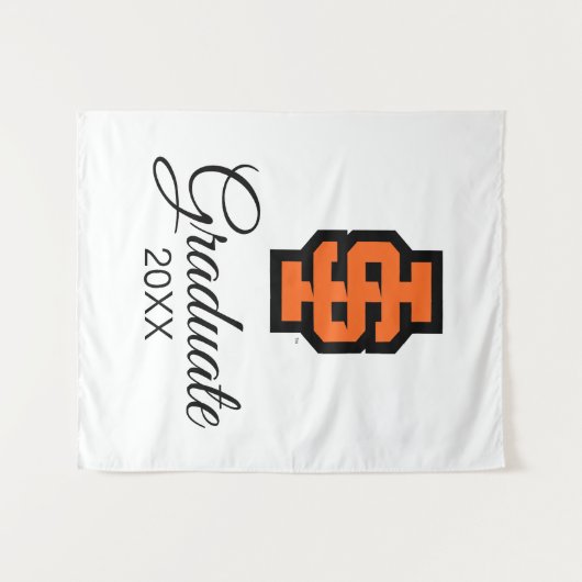Idaho State University Bold Bengaals Logo Wandkleed (Voorkant (horizontaal))