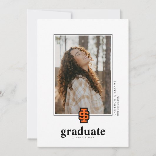 Idaho State University Dappere Bengalen Logo Aankondiging (Voorkant)
