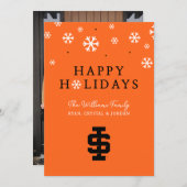 Idaho State University Dappere Bengalen Logo Feestdagenkaart (Voorkant / Achterkant)