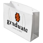Idaho State University Dappere Bengals Logo Groot Cadeauzakje (Achterkant Gekanteld)