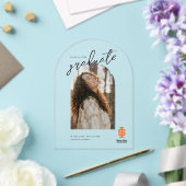 Idaho State University Officiële Logo-ontwerp Acryl Uitnodigingen (Insitu (Huwelijk))