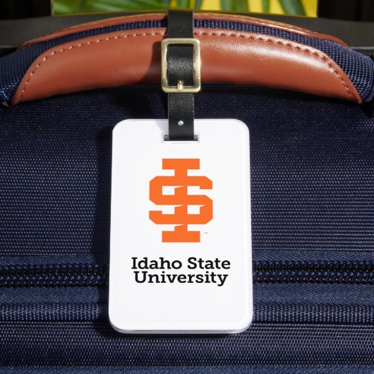 Idaho State University Officiële Logo-ontwerp Bagagelabel (Voorkant Insitu 2)