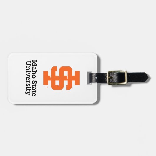 Idaho State University Officiële Logo-ontwerp Bagagelabel (Voorkant horizontaal)