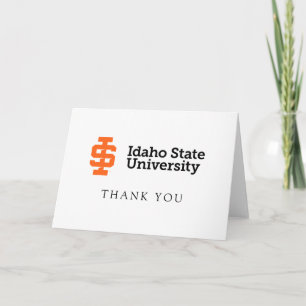 Idaho State University Officiële Logo-ontwerp Bedankkaart