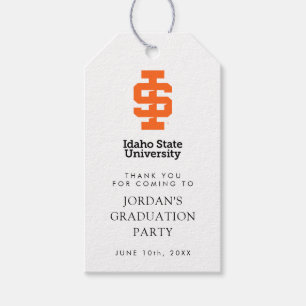 Idaho State University Officiële Logo-ontwerp Cadeaulabel