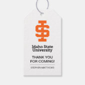 Idaho State University Officiële Logo-ontwerp Cadeaulabel (Voorkant)