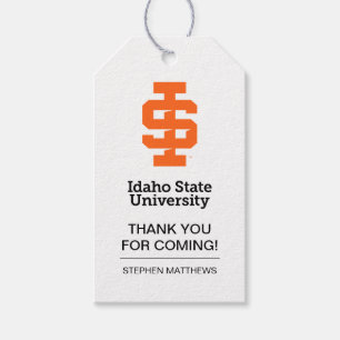 Idaho State University Officiële Logo-ontwerp Cadeaulabel