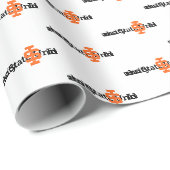 Idaho State University Officiële Logo-ontwerp Cadeaupapier (Rol Hoek)