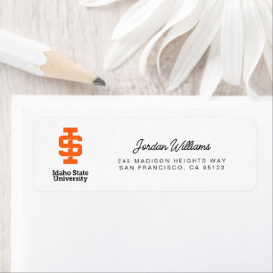 Idaho State University Officiële Logo-ontwerp Etiket