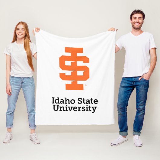 Idaho State University Officiële Logo-ontwerp Fleece Deken (In situ)