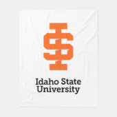 Idaho State University Officiële Logo-ontwerp Fleece Deken (Voorkant)