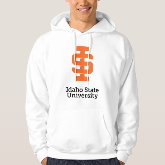 Idaho State University Officiële Logo-ontwerp Hoodie (Voorkant)