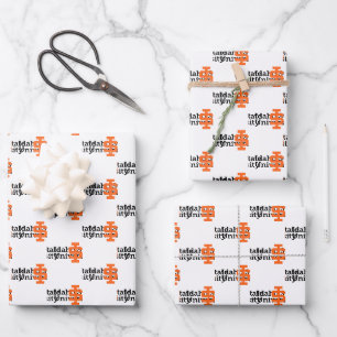 Idaho State University Officiële Logo-ontwerp Inpakpapier Vel