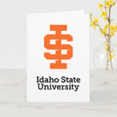 Idaho State University Officiële Logo-ontwerp Kaart (Gele Bloem)
