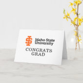 Idaho State University Officiële Logo-ontwerp Kaart (Gele Bloem)