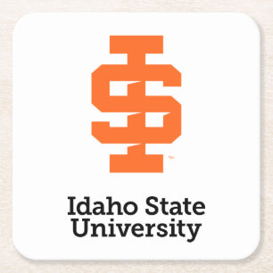 Idaho State University Officiële Logo-ontwerp Kartonnen Onderzetters