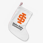 Idaho State University Officiële Logo-ontwerp Kleine Kerstsok (Voorkant (Hangend))