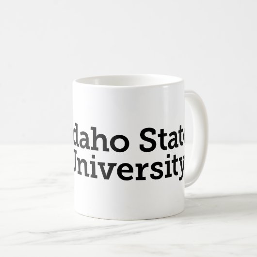 Idaho State University Officiële Logo-ontwerp Koffiemok (Voorkant rechts)