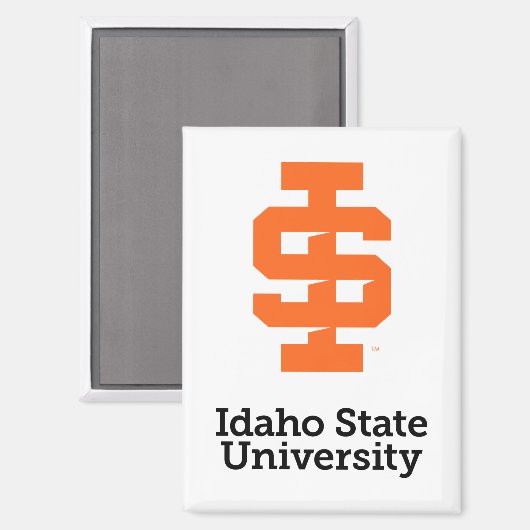 Idaho State University Officiële Logo-ontwerp Magneet (Voorkant / Achterkant)
