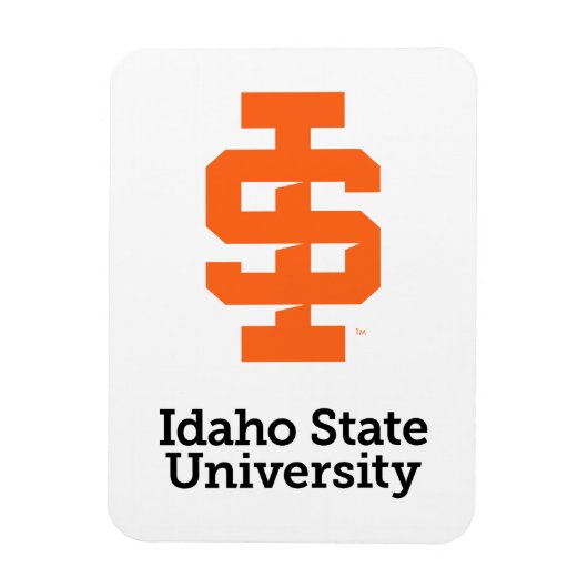 Idaho State University Officiële Logo-ontwerp Magneet (Verticaal)