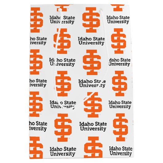 Idaho State University Officiële Logo-ontwerp Medium Cadeauzakje (Voorkant)