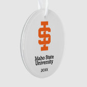 Idaho State University Officiële Logo-ontwerp Ornament (voorkant)
