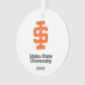 Idaho State University Officiële Logo-ontwerp Ornament (voorkant)