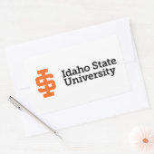 Idaho State University Officiële Logo-ontwerp Rechthoekige Sticker (Envelop)