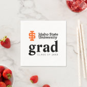 Idaho State University Officiële Logo-ontwerp Servet (Insitu)