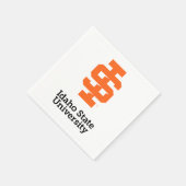 Idaho State University Officiële Logo-ontwerp Servet (Hoek)
