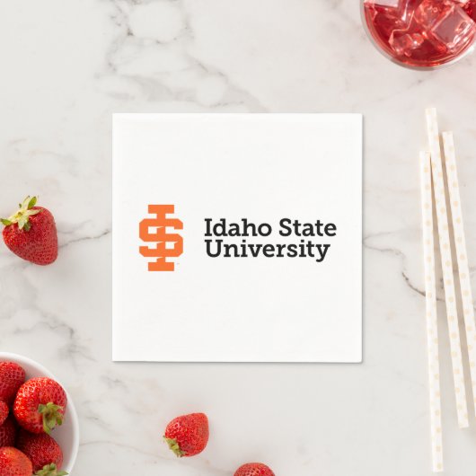 Idaho State University Officiële Logo-ontwerp Servet (Insitu)